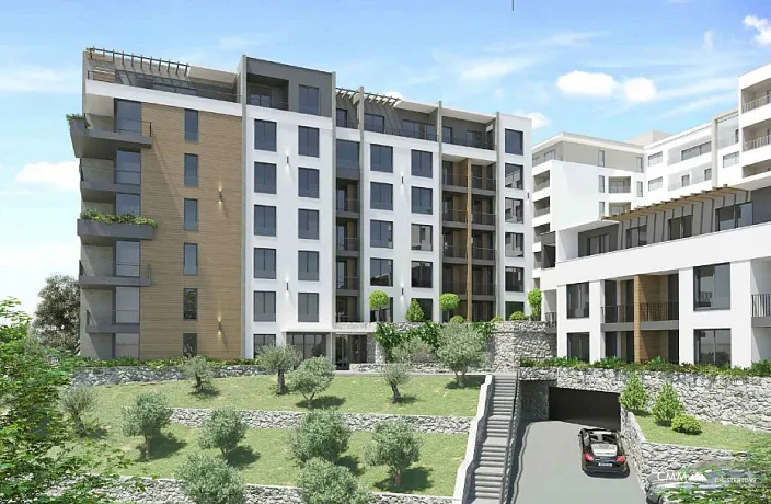 New Exclusive Complex with Sea View in Becici